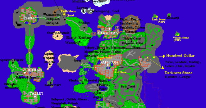 otPokémon Always: Mapa Ot Pokémon Região Hoenn Legendado